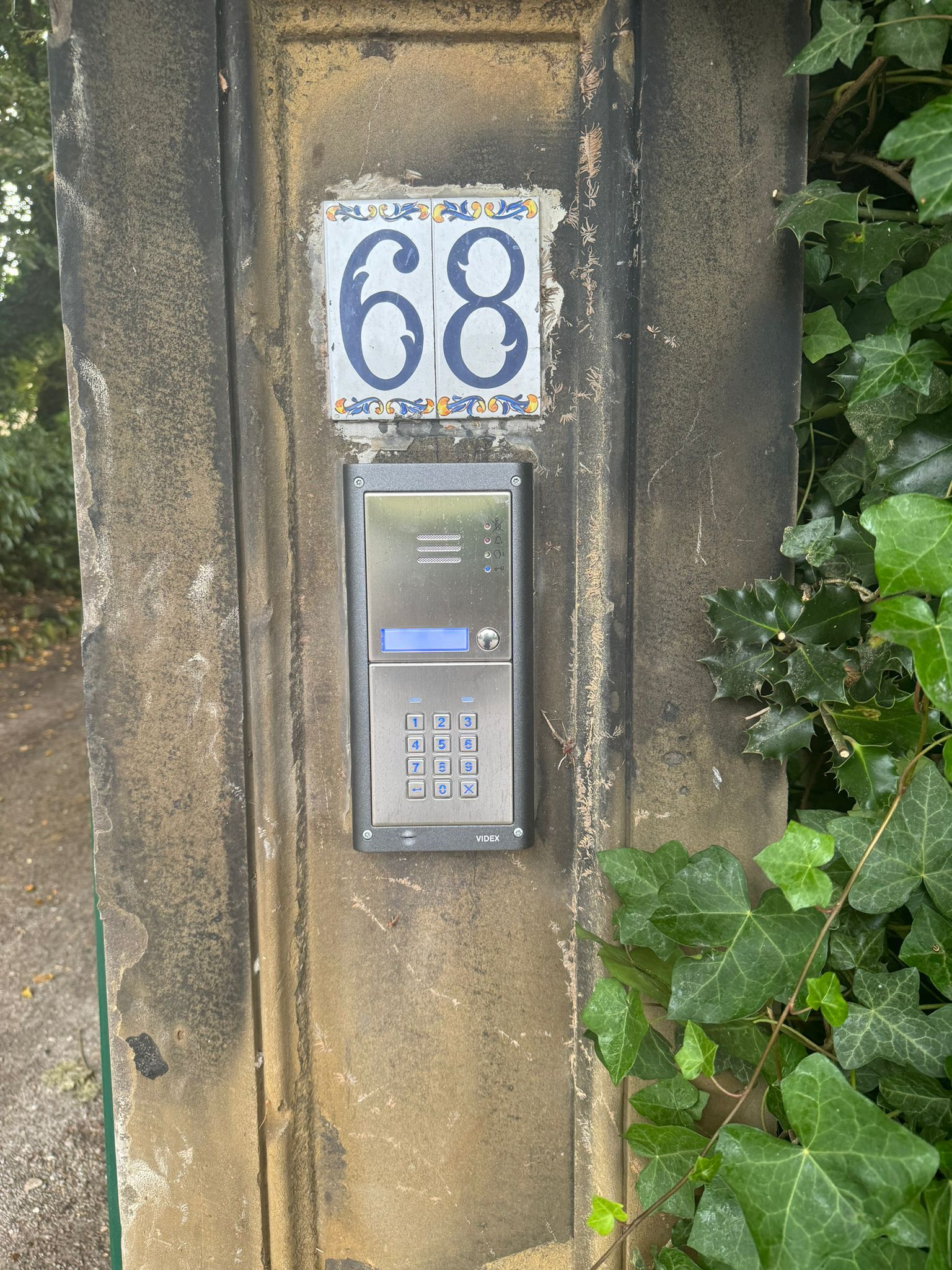 Electric Gate intercom